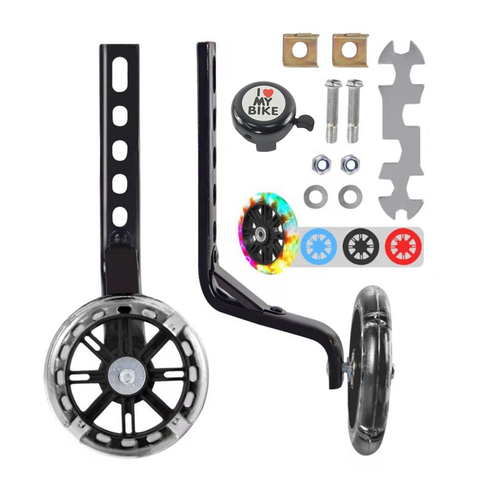 Tayizoo Bike Training Wheels for 12-20 Inch Kids Single-Speed Bikes