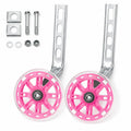 Training Wheels for Kids Bike, 1 Pair LED Flash Bicycle Training Wheels Children's Bicycle Adjustable Stabiliser Support Wheels for 12-20 Inch Kids Boy Girls Bikes