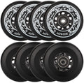 Inline Skate Wheels, Outdoor Asphalt Formula, 8-Pack