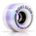 Bont Glow Battery-Free LED Light Up Roller Skate Wheels, Outdoor Quad Skate Wheels, 62x35mm 83A, Pack of 4 (Angelic Aqua)
